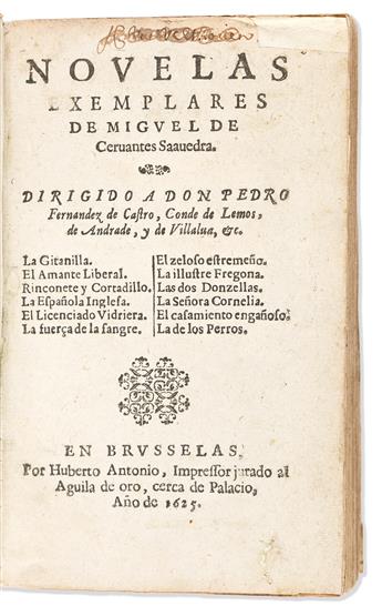 Cervantes, Miguel de (1547-1616) Novelas Exemplares.